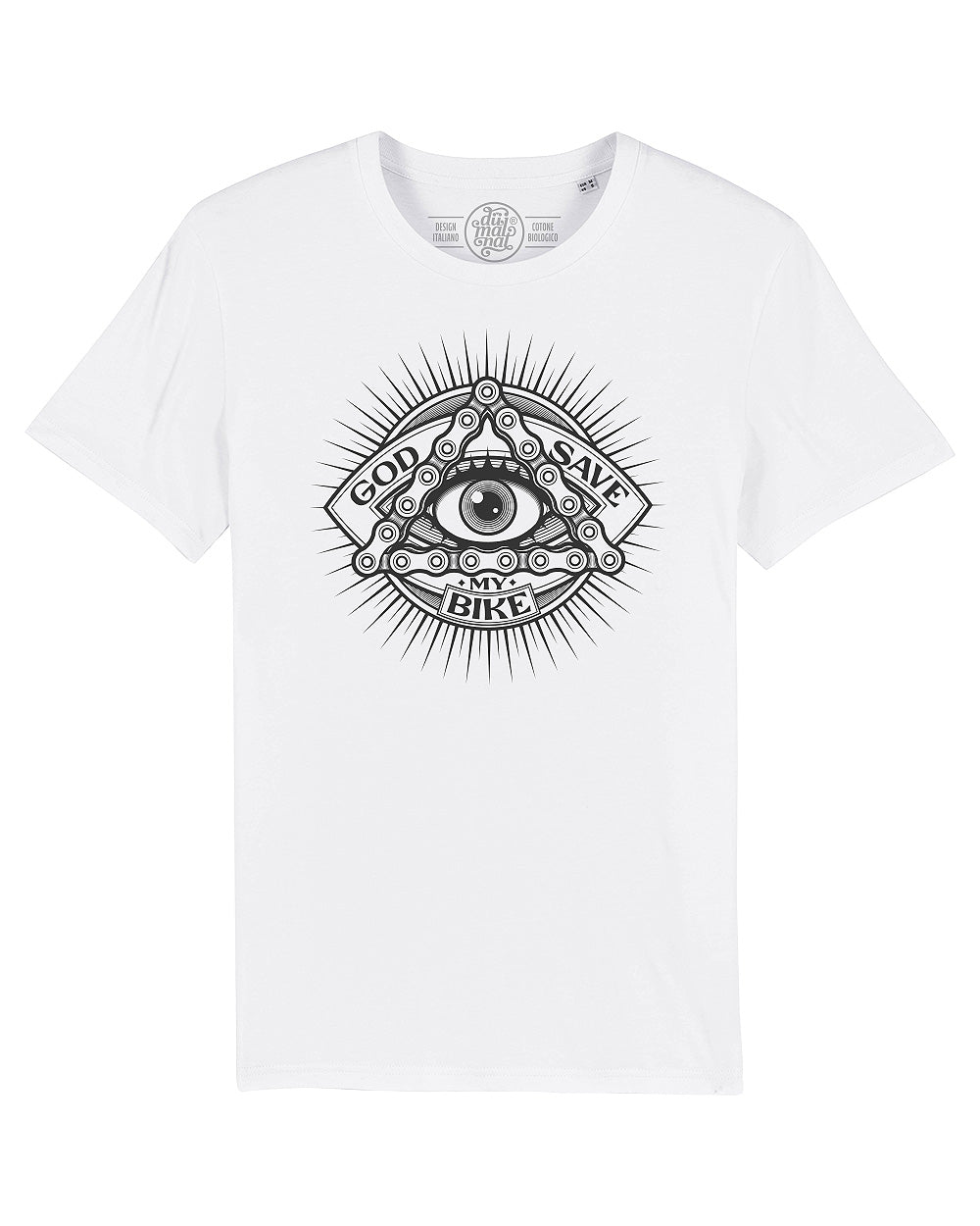 t-shirt mod. God Save my Bike