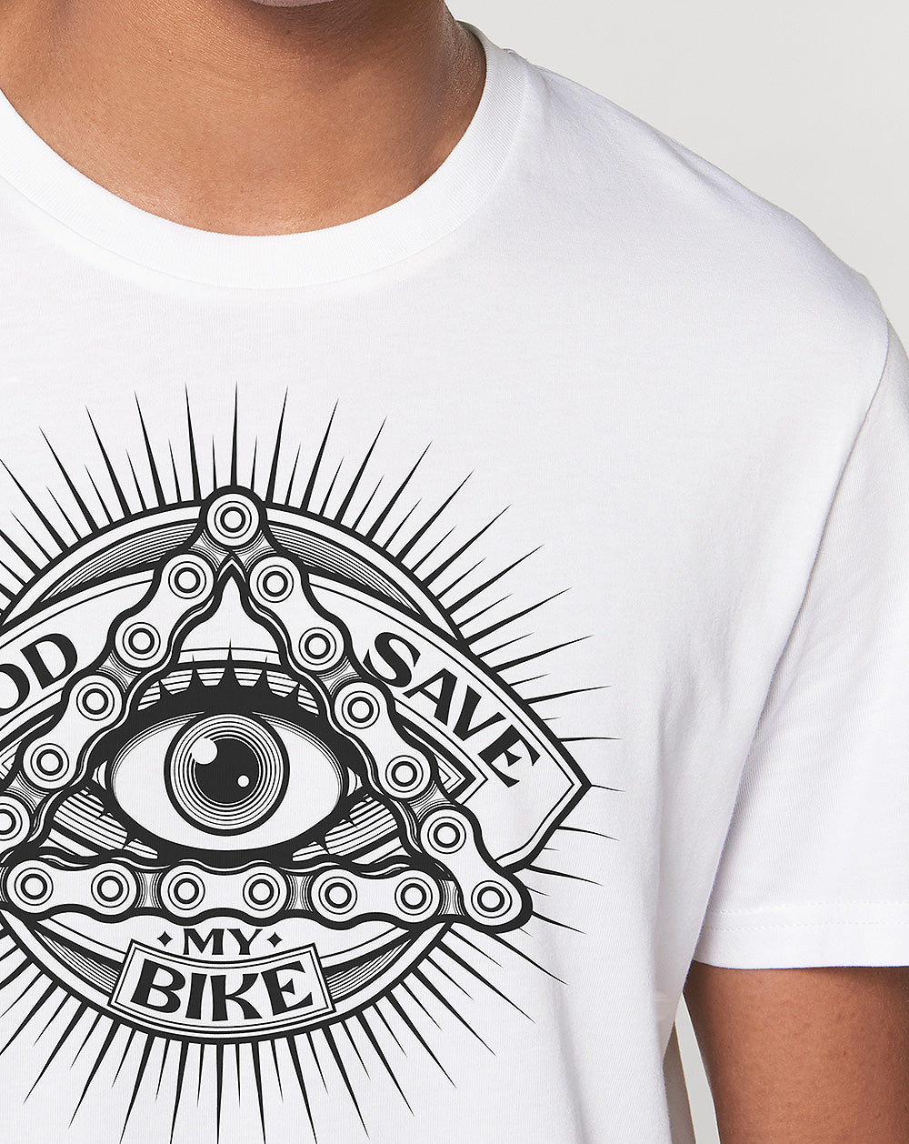 t-shirt mod. God Save my Bike