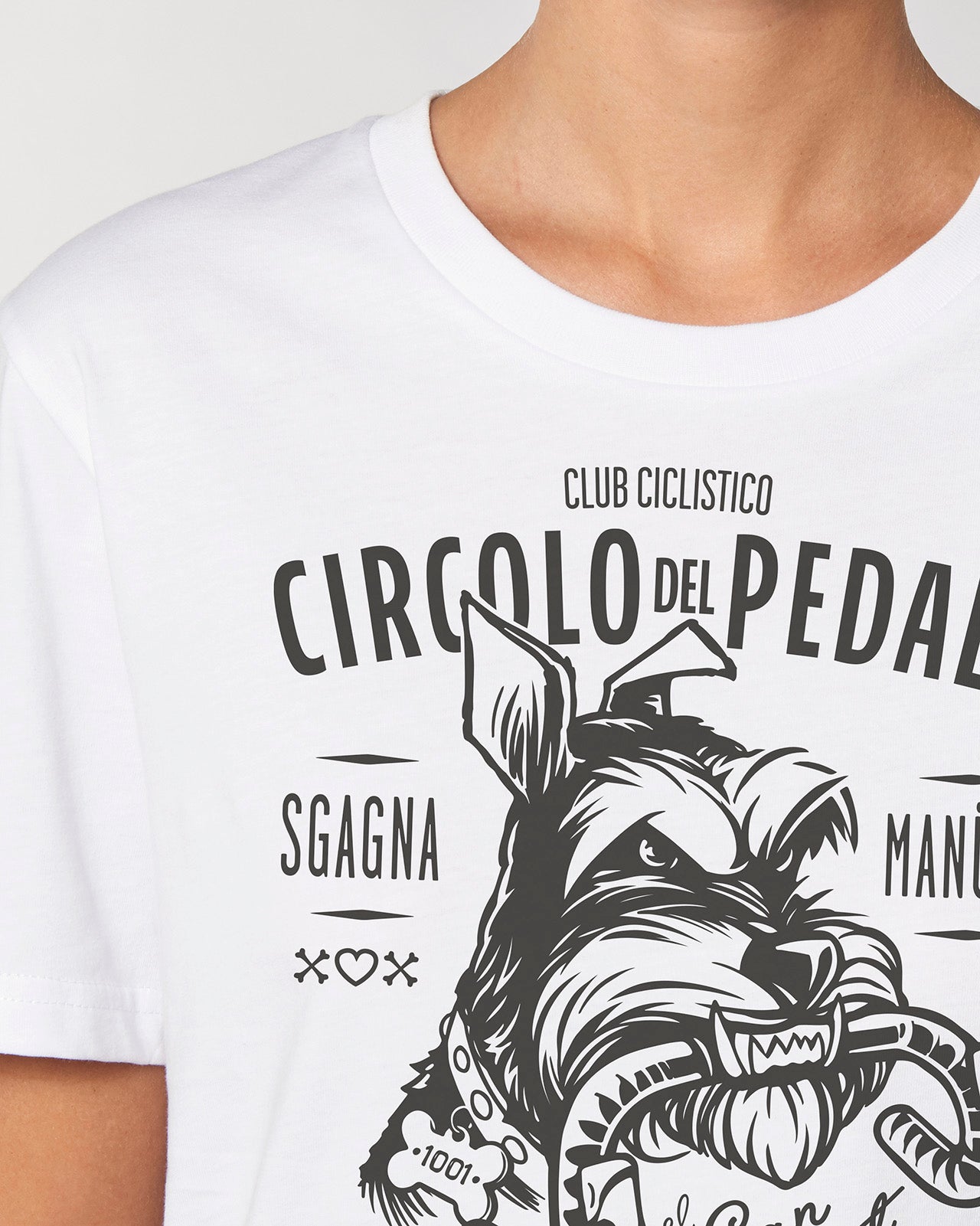t-shirt "Sgagnamanüber" mod. Circolo del Pedale
