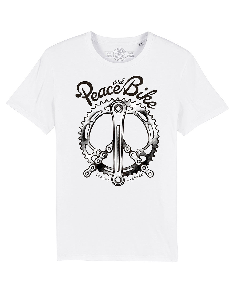 t-shirt mod. Peace and Bike