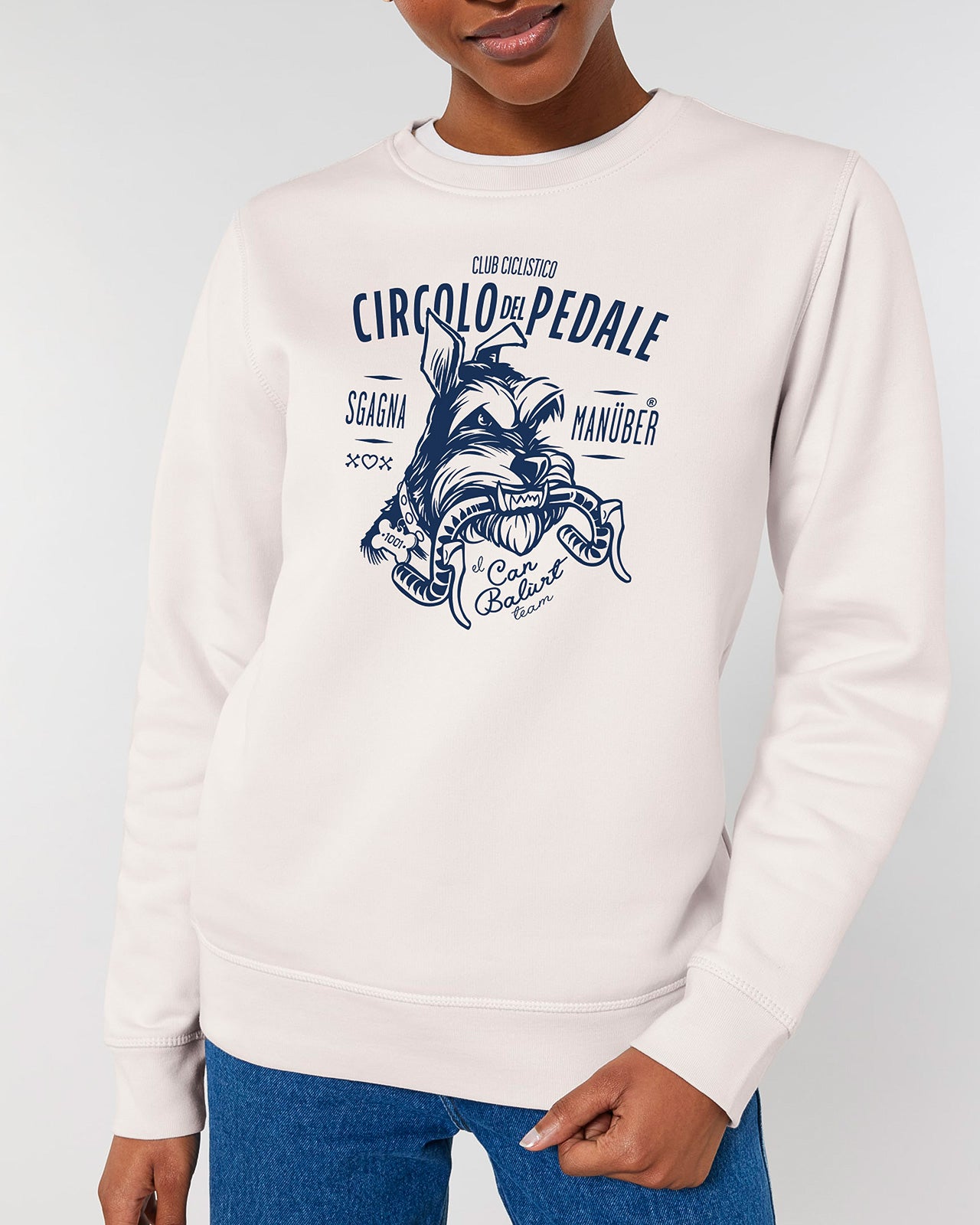 Felpa girocollo mod. Circolo del Pedale
