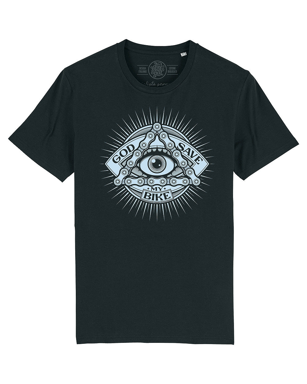 t-shirt "Sgagnamanüber" mod. God Save my Bike