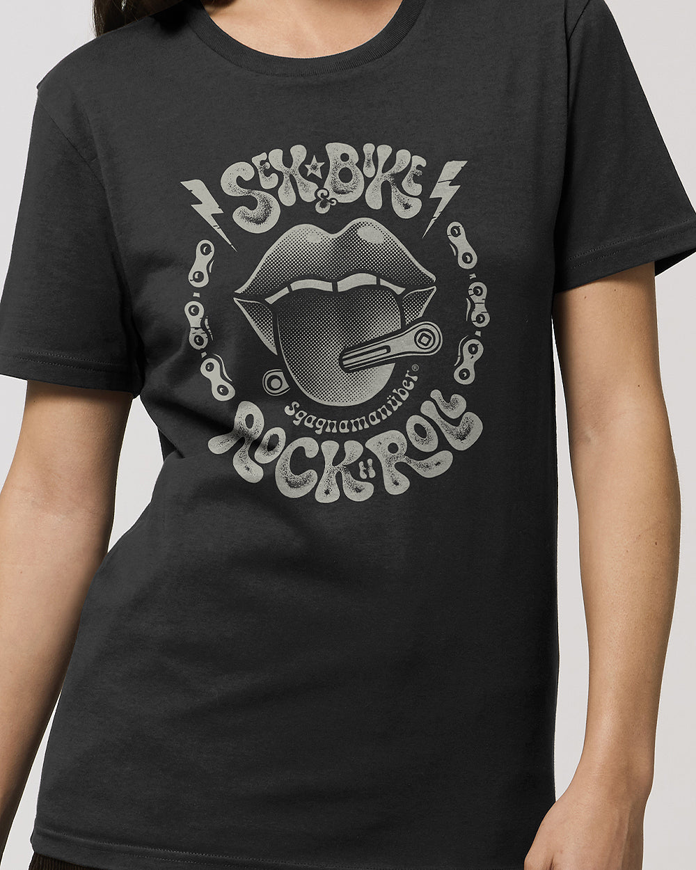 t-shirt "Sgagnamanüber" mod. Sex Bike