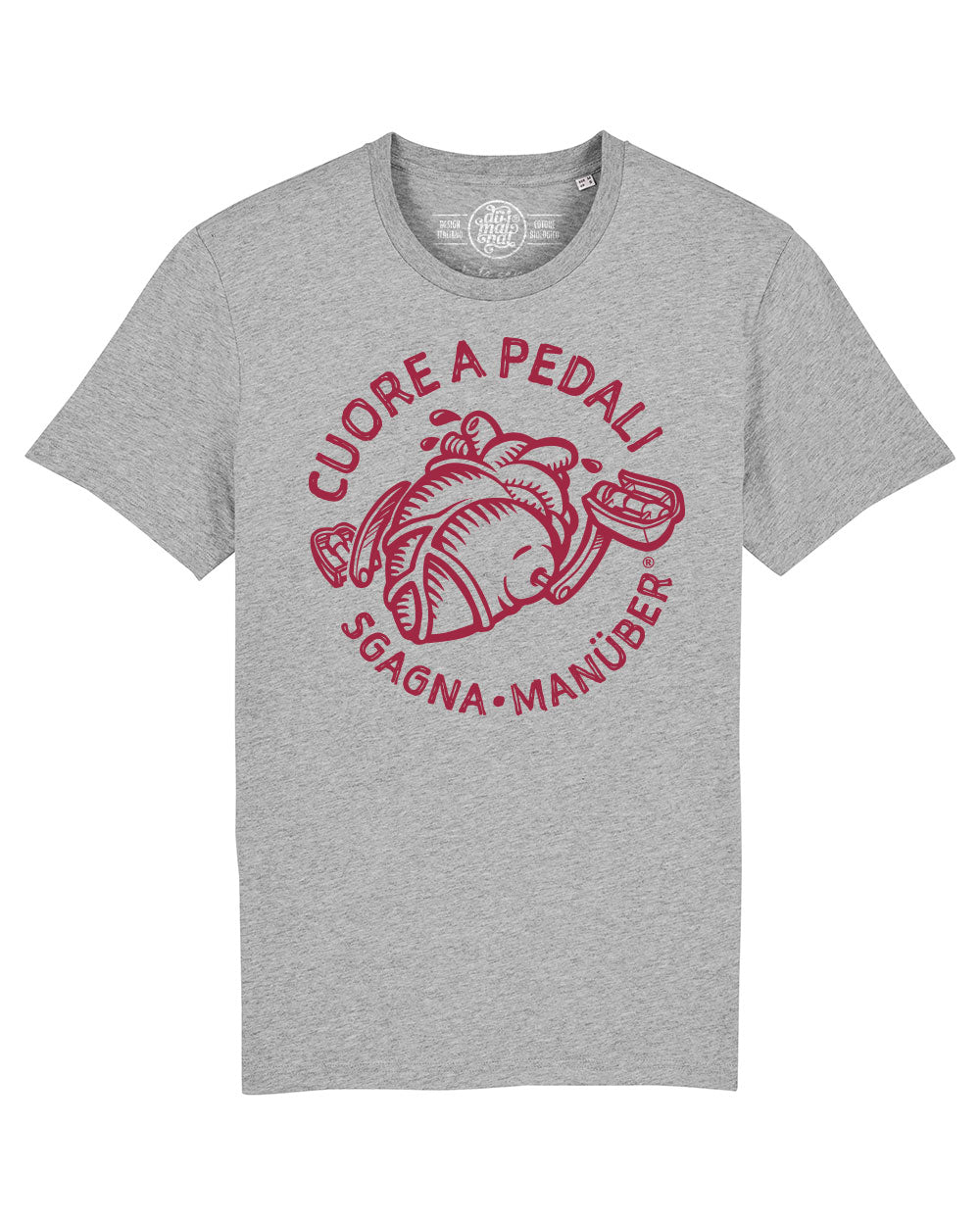 t-shirt mod. Cuore a pedali