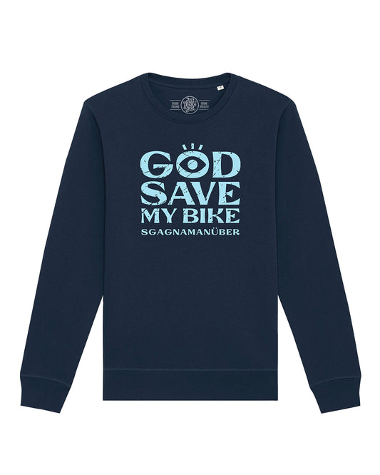 Felpa girocollo mod. God Save my Bike