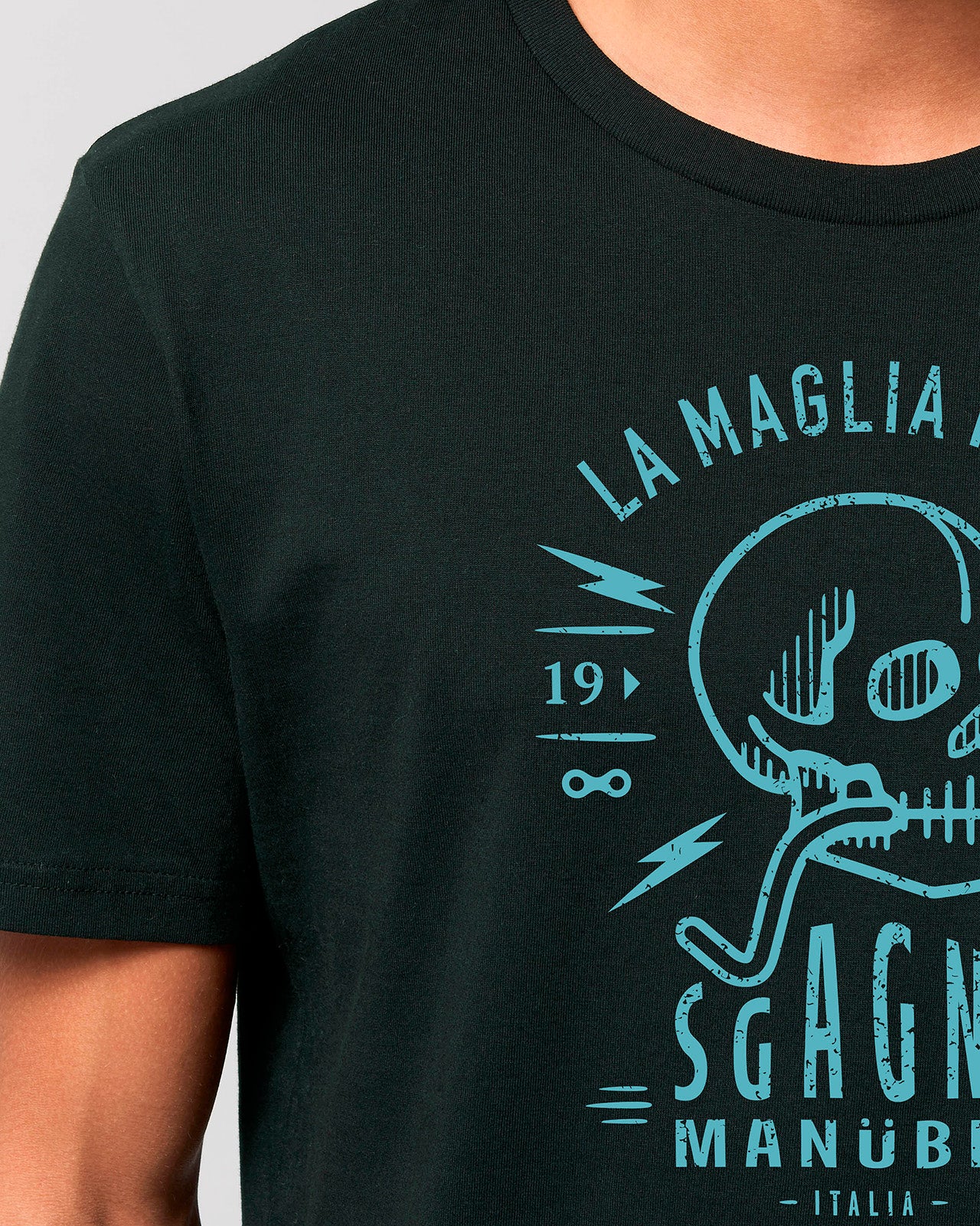 t-shirt mod. La Maglia Nera