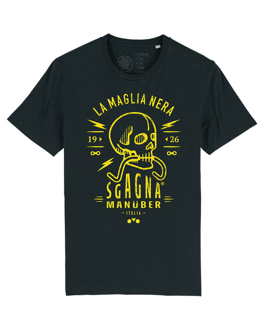 t-shirt "Sgagnamanüber" mod. La Maglia Nera