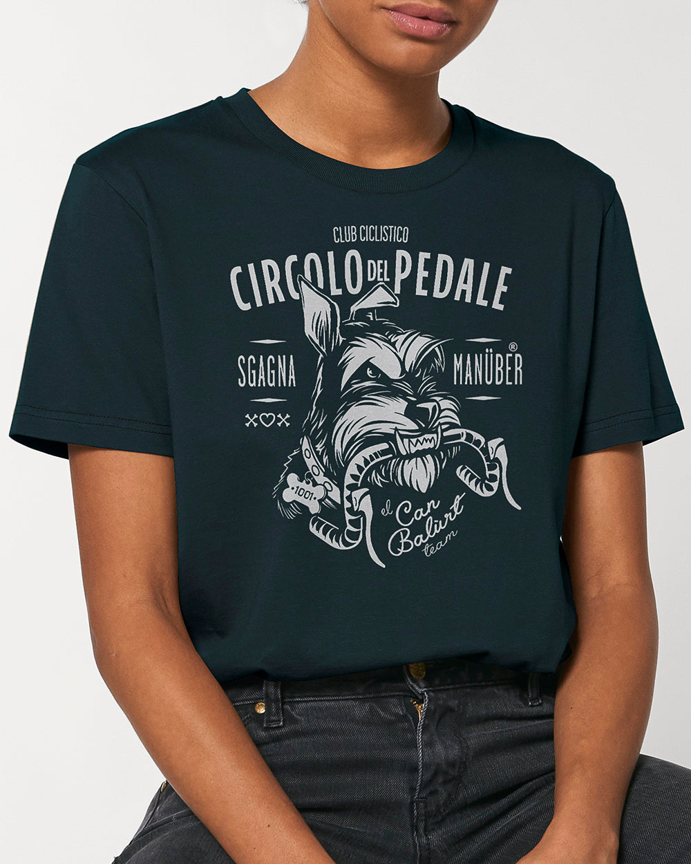 t-shirt "Sgagnamanüber" mod. Circolo del Pedale