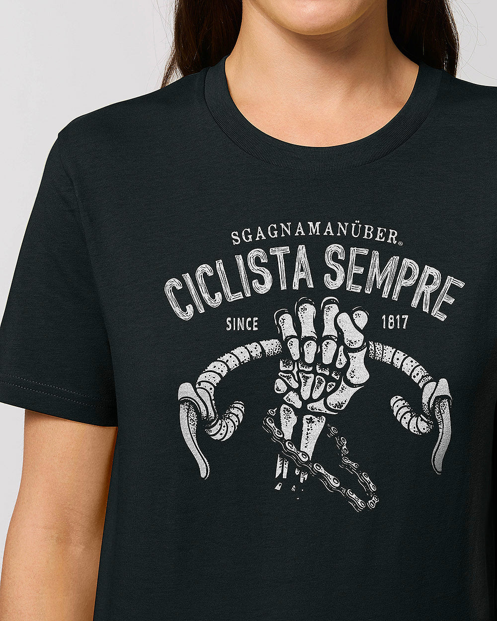 t-shirt "Sgagnamanüber" mod. Ciclista Sempre